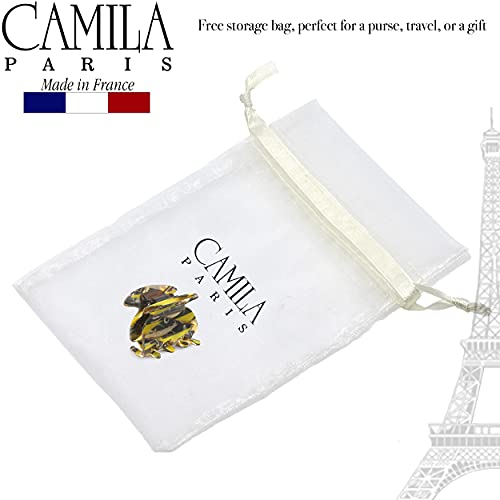 Camila Paris CP3181 Pinza Francesa para el Cabello, Mostaza, Pequeña, Fuerte Sujeción miniatura 6