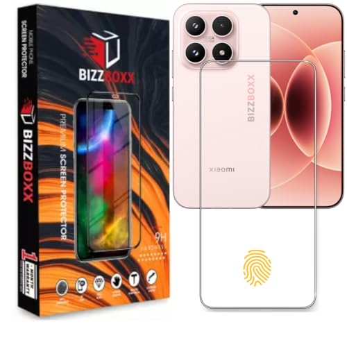 Image of Edge to Edge Tempered Glass Screen Protector Guard For Xiaomi 17 - HD Clarity, Ultrasonic Fingerprint Working Screen Guard (For Xiaomi Mi 17-6.3 inch) With Installation Kit - Pack of 1