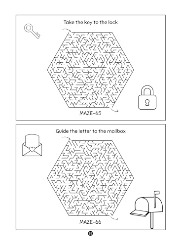 Image of 101 Mazes for Brilliant Kids - Activity Book for 8 Years Old - Brain Boosting Games for Clever Minds - Memory Games - Book to Improve Concentration and Focus - Birthday Gift
