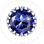 E.September(Sapphire)-Round Crown