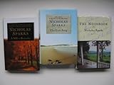 3 Book Set by Nicholas Sparks: The Notebook, A Walk to Remember, The Last Song