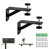 letuxaamz 2 Soportes Regulables para Fregadero Bajo Encimera, Baño