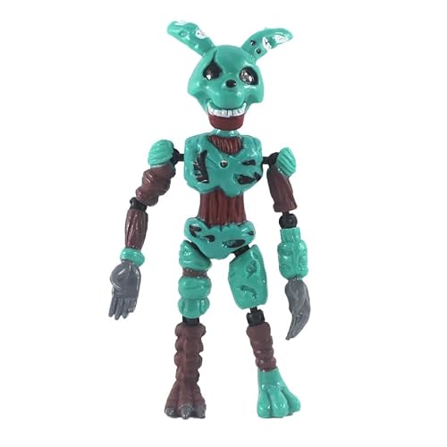 Cartoon Detachable Joint Bonnie Bear Foxy Action Figure Funtime Foxy Sister Location Horror Doll Lightening Figures Toys For Kids (4) #TOP2