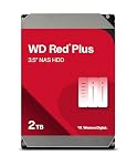Western Digital – WD Red Plus 2 TB NAS Interne Festplatte 3,5 Zoll - 5400 U/Mi