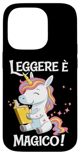 Leggere E Magico Unicorno Lettura Italiano Bambini �X�}�z�P�[�X iPhone 14 Pro �p
