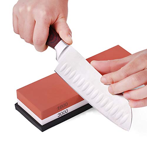 Decdeal 1000/3000 Grit Facas Laterais Facas de Afiar Pedra de Amolar Faca de Moer Moagem 180 * 60 *