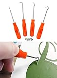 VViViD Stainless Steel Precision Craft Vinyl Weeding Tools for ORACAL, Siser, Silhouette & Cameo (Full 4-piece set)