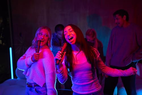 JBL EasySing Mics 2 Wireless Karaoke Microphones with AI, Black - Image 7