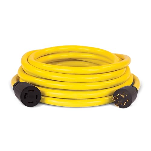 Champion Power Equipment 25-Foot 30-Amp 250-Volt Generator Power Cord for Manual Transfer Switch...