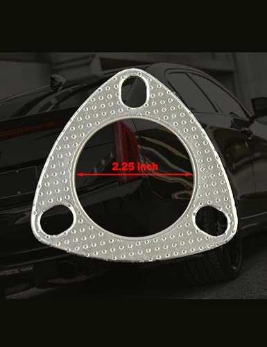 Image of YAMAKATO 2.25 inch 3-Bolt High-Temp Exhaust Gasket 120-05730-0001 TN (3-PACK)