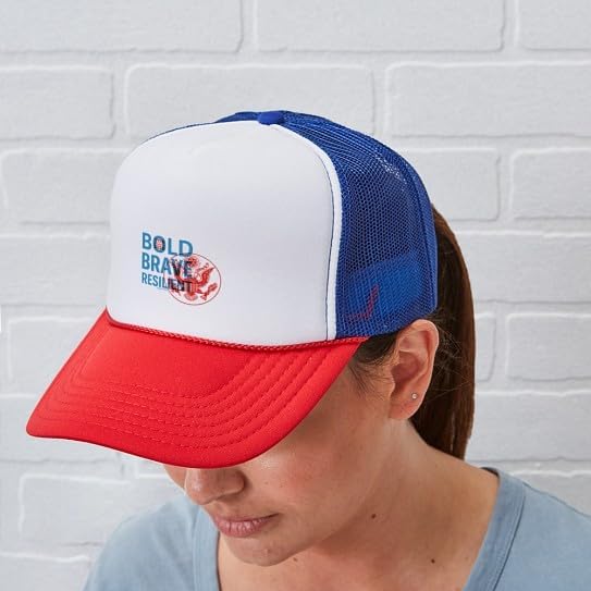 CafePress America250: Bold Adjustable Snapback Trucker Hat