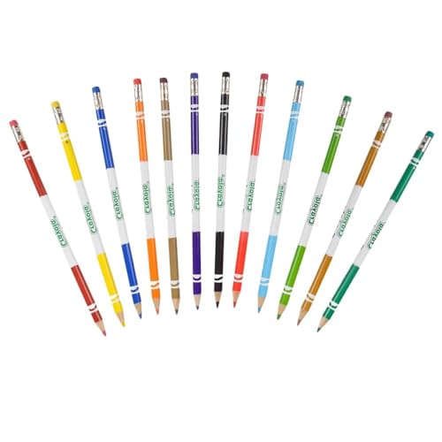 Crayola crayons de couleur effaçables mine robuste pour traçage précis - 4