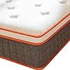 IYEE NATURE Unmarried Bed, 8.7 Inch Hybrid Bed Unmarried with Convenience Foam & In my opinion Wrapped Pocketed Sprung Bed,Medium Company Reminiscence Foam Bed Unmarried(90x190x22CM)