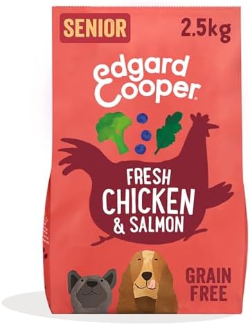 Edgard & Cooper Pienso para Perros Senior Mayores Comida para Per...