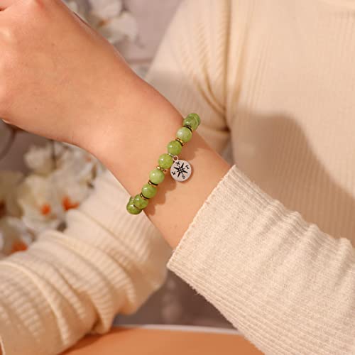 Image of JoycuFF 2026 Graduations Bracelets Inspirational Graduation Gifts for Her College Graduations Compass Bracelet for Best Friends Sister Girlfriends Bestie Daughter Granddaughter