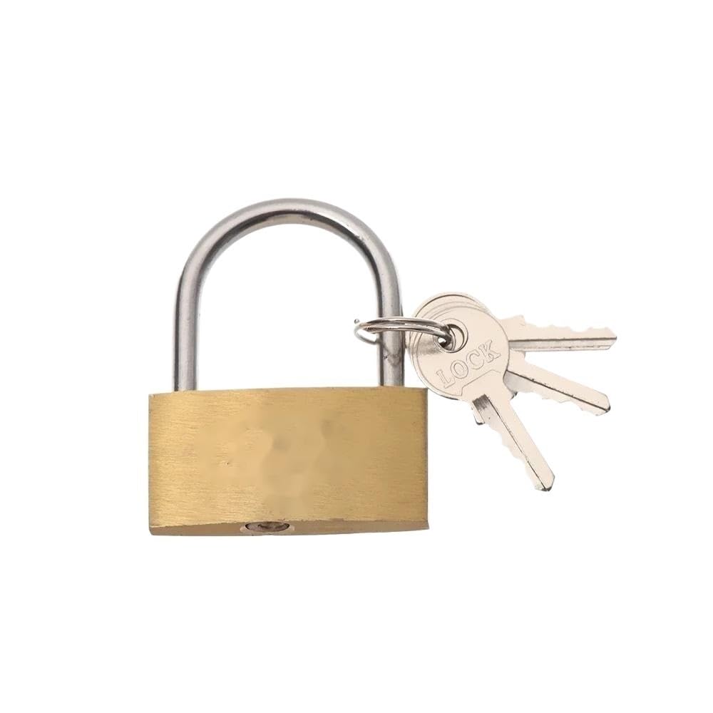 Cadenas à clé étanche en acier inoxydable au design compact de 50mm