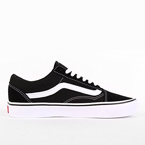 Vans Vans Old Skool Lite Unisex Trainers Black White - 6.5 UK