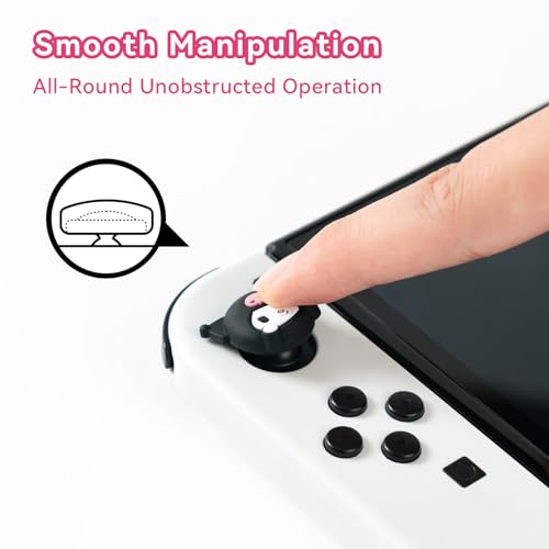 Fundas Joycon de Switch antideslizantes de silicona para joysticks de Nintendo Switch OLED 3