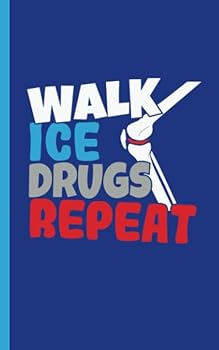 Knee Surgery Recovery Plan Notebook - Walk Ice Drugs Repeat: DIY Writing Diary Planner Note Book - 100 Lined Pages + 8 Blank Sheets, Small 5x8" (Knee Replacement Survivor Vol 6)