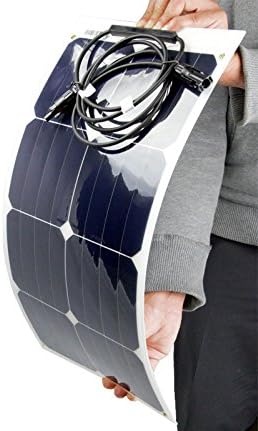 25 Watt Flexible Solar Panel 12V Mono Crystalline-Grade A Cells-MC4-25W Module