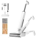BROBIG Wet Dry Vacuum Cleaner, 180°Lie-Flat Vacuum Mop All in One with Auto Self-Cleaning, Smart Floor Cleaner Machine for Hard Floor, 35 Mins Runtime, Edge Cleaning, Self-Propelled Vacuum Mop Combo