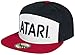 Produktbild Difuzed Unisex Atari Retro Logo Colour Block Snapback Baseball Cap Baseballkappe, Schwarz, Einheitsgröße