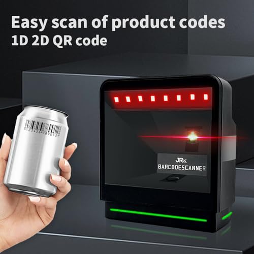 Scanner de capteur intelligent omnidirectionnel USB pour code 1D 2D