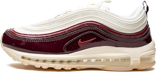Nike Women's Air Max 97 Sneaker, Dark Beetroot/Team Red/Sail/Po, 6.5