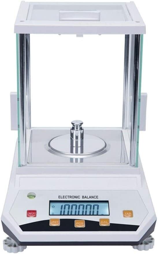 Balanza Digital para joyería, balanza analítica de precisión Recargable, báscula electrónica Industrial para Piezas y Monedas, balanza de inventario de Gramos,