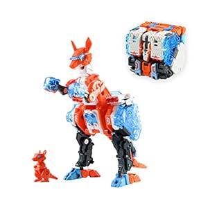 52TOYS Beastbox RICOCHET Kangaroo Deformation Toy, Collectible Action Figure, Converting Boy Toys for Party Birthday Gifts, Ages 15 and Up