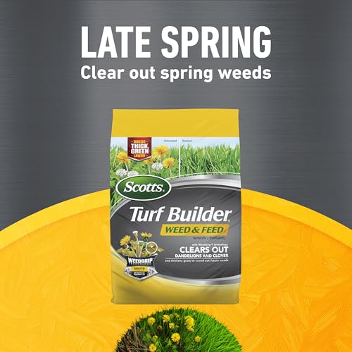 Scotts Turf Builder 4-Bag Bundle for Small Lawns with Halts Crabgrass Preventer, Weed & Feed5, SummerGuard and WinterGuard