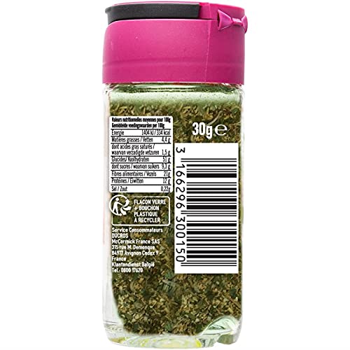 Mélange Pour Pommes De Terre Sautées DUCROS - Un Assaisonnement Parfait Pour Tous Vos Plats - Herbes et épices - 30g - Le Lot De 4