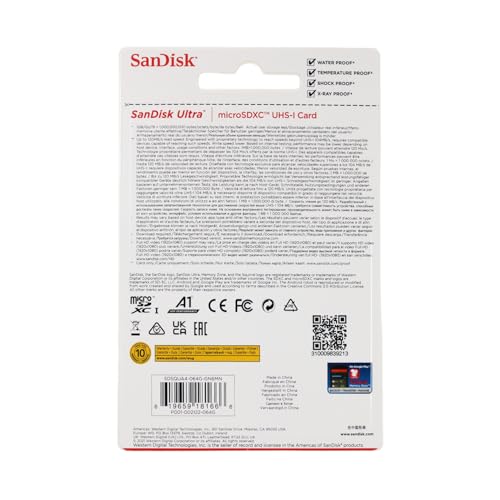 Image of SanDisk Ultra microSD UHS-I Card 64GB, 120MB /s R