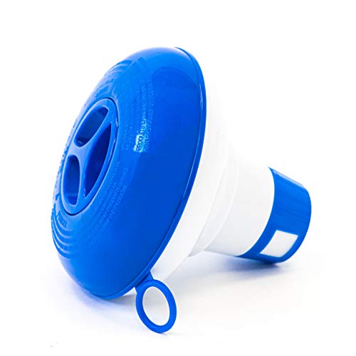 CosySpa Distributeur Flottant de Chlore - Distributeur de Chlore pour Piscine et Spa - Pastilles de Chlore Piscine Disponibles comme Extra - Piscine Et Spa (Distributeur Seulement) Cover