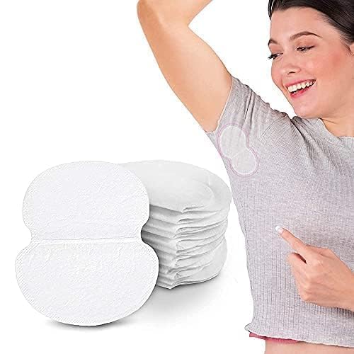 Disposable Underarm Sweat Pads, Ultra Thin Absorbent Armpit Guards, Odour and Stain Protection, for Men, Women and Kids, 12 Pads
