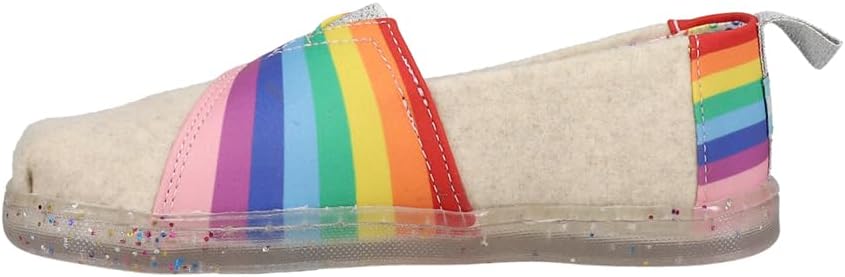 TOMS Alpargata Loafer Flat, Oatmeal, 4 US Unisex Big Kid