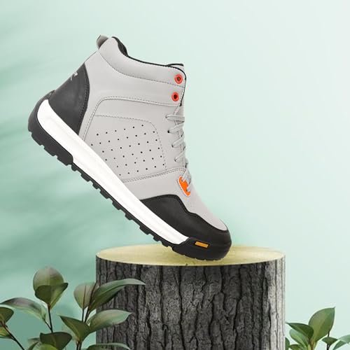 Image of Zixer Woodlend Bike Riding Tracking Stylish Jungle High Ankle Boots For Boys High Tops For Men