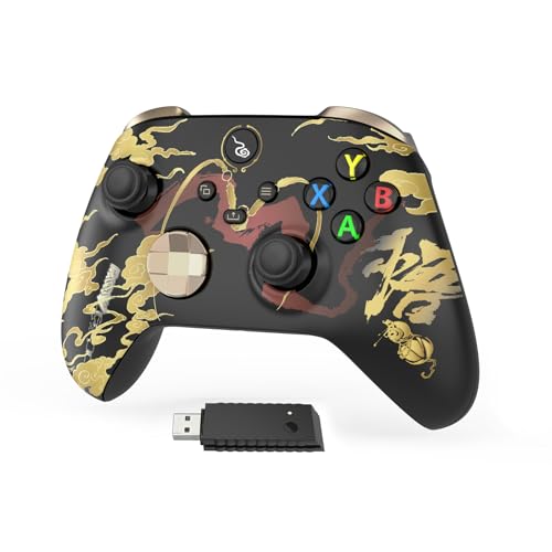 DYONDER(Erforderliches Software Upgrade Wireless Controller 2.4GHZ Kompatibel für Xbox One X/S/Xbox Series X/S/PC Windows 7/8/10,Wireless Gamepad mit Share Button(ohne Batterie)