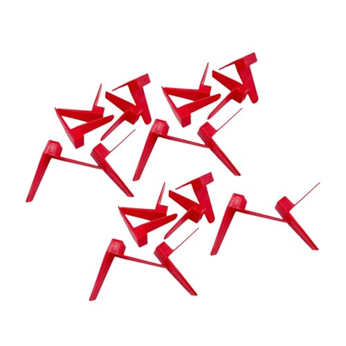 perfk 20-teiliges PP-Bee -Rahmenschutzzubehör, praktischer, wiederverwendbarer Imkerbedarf, Imkerwerkzeug, Wabenschutz