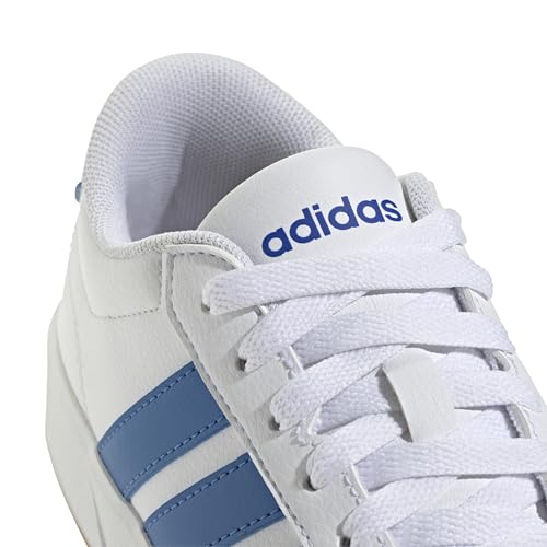 Adidas Unisex - Bambini Breaknet 3.0 Shoes Junior, Ftwr White/Bright Royal/Ftwr White, 38 2/3 Eu - 4