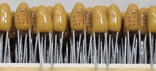 Generic (1 PC) T350C106K010AS KEMET Compatible with CAP TANT 10UF 10% 10V RADIAL