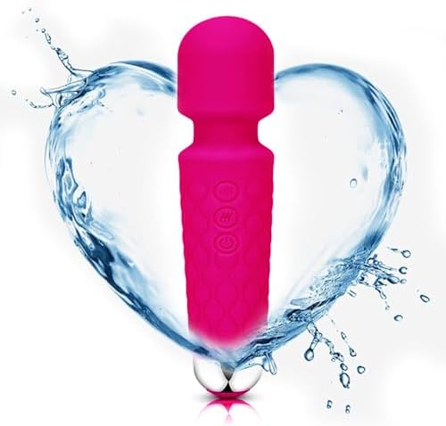 Kverg Travel Portable Handheld Wand Massager for Deep Tissue Pain Relief for Shoulder Neck Massager Rose Purple image 5