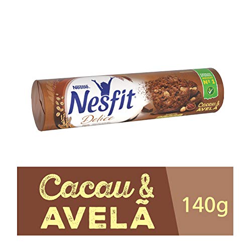 Nesfit Biscoito Delice Cacau E Avelã 140G