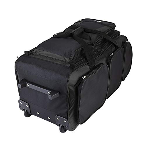 Travelers Club 30" Xpedition Rolling Duffel Bag, Black by Travelers Club - Used condition - Image 5