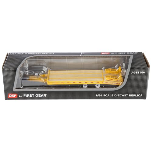 First Gear DCP Remolque Beavertail 1/64 Amarillo miniatura 7