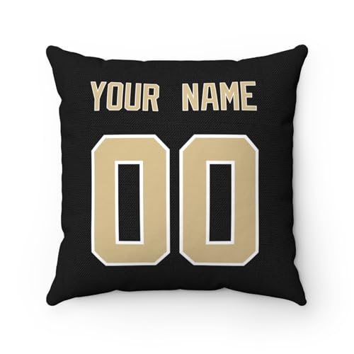 Image of ANTKING Throw Pillow 2 Pack Custom Any Name and Number Personalized Gift for Men Women Boys