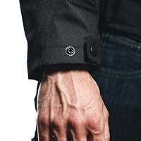 Dainese - Avro 5 Tex Jacke, Motorradjacke aus Stoff, mit Protektoren an den Schultern, für Herren, Schwarz, 48 – Ansicht 8