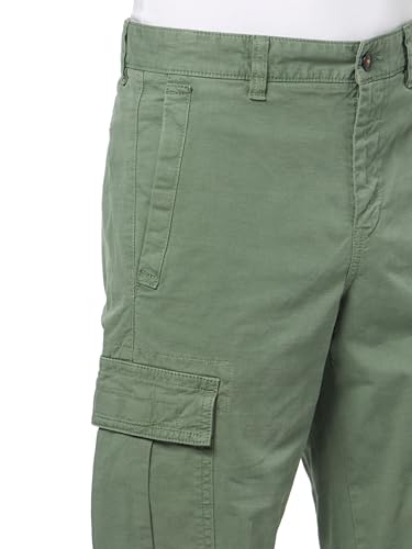BOSS Cotton Stretch 7 Pocket Cargo Pants,Cucumber Green,38323