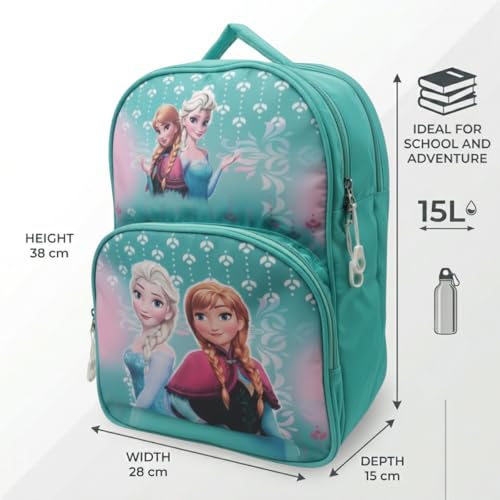 Image of Stylbase 15 Inch 3D Cartoon School Bag for Boys & Girls | Waterproof Lightweight Polyester Kids Backpack with Bottle Pocket | Ideal School Bags for Kids Nursery, LKGClass (3-5 Years)