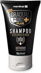 Shampoo Escurecedor de Cabelo Gradual Men PLUS - Potente e Rápido - Escuro - 1.3E+2 ml